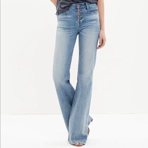 Madewell Flea Market Flare Button Front Edition